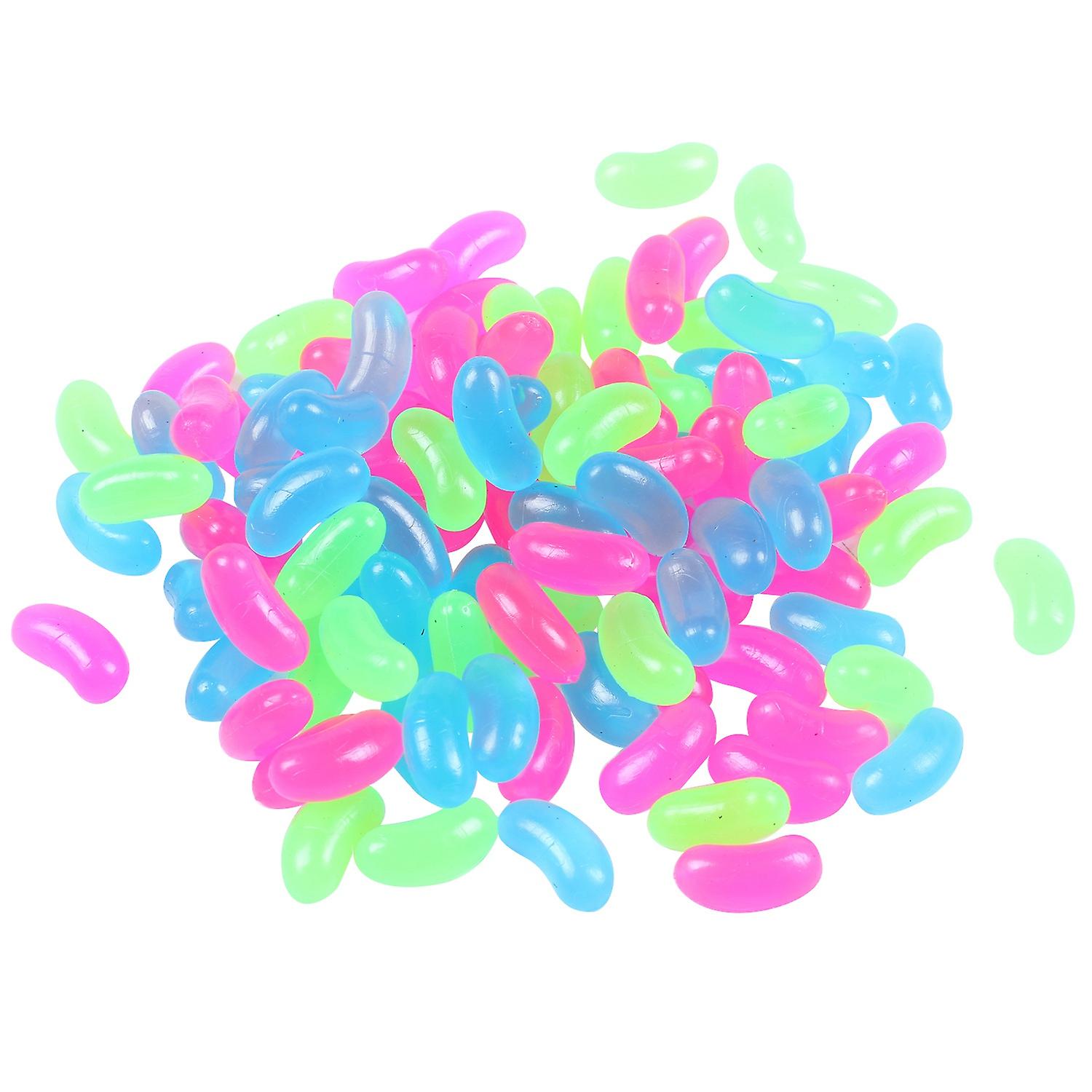100Pcs Colorful Miniature Jelly Candy Cute Mini Food Parts Diy Plastic Simulation Foood
