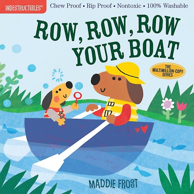 Indestructibles Row Row Row Your Boat by Maddie Frost Paperback