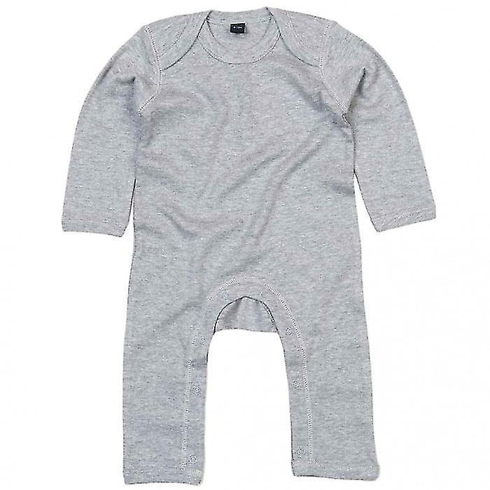 Babybugz Baby Marl Long-Sleeved Babygrow