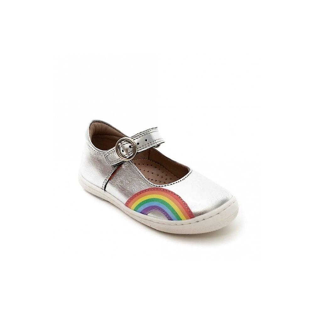 Kids Petasil Mary Jane Shoe With Rainbow