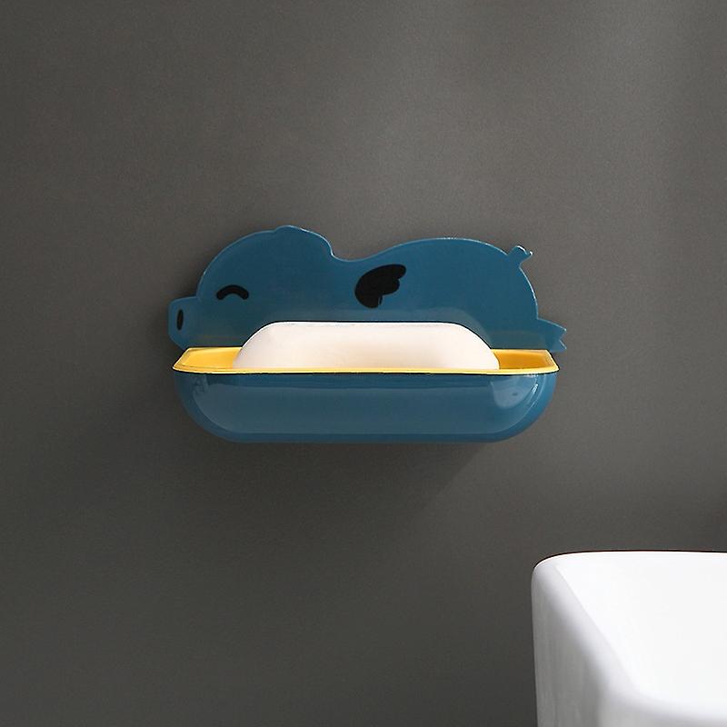 4-Pack Pig Soap Dish with Double Drainer