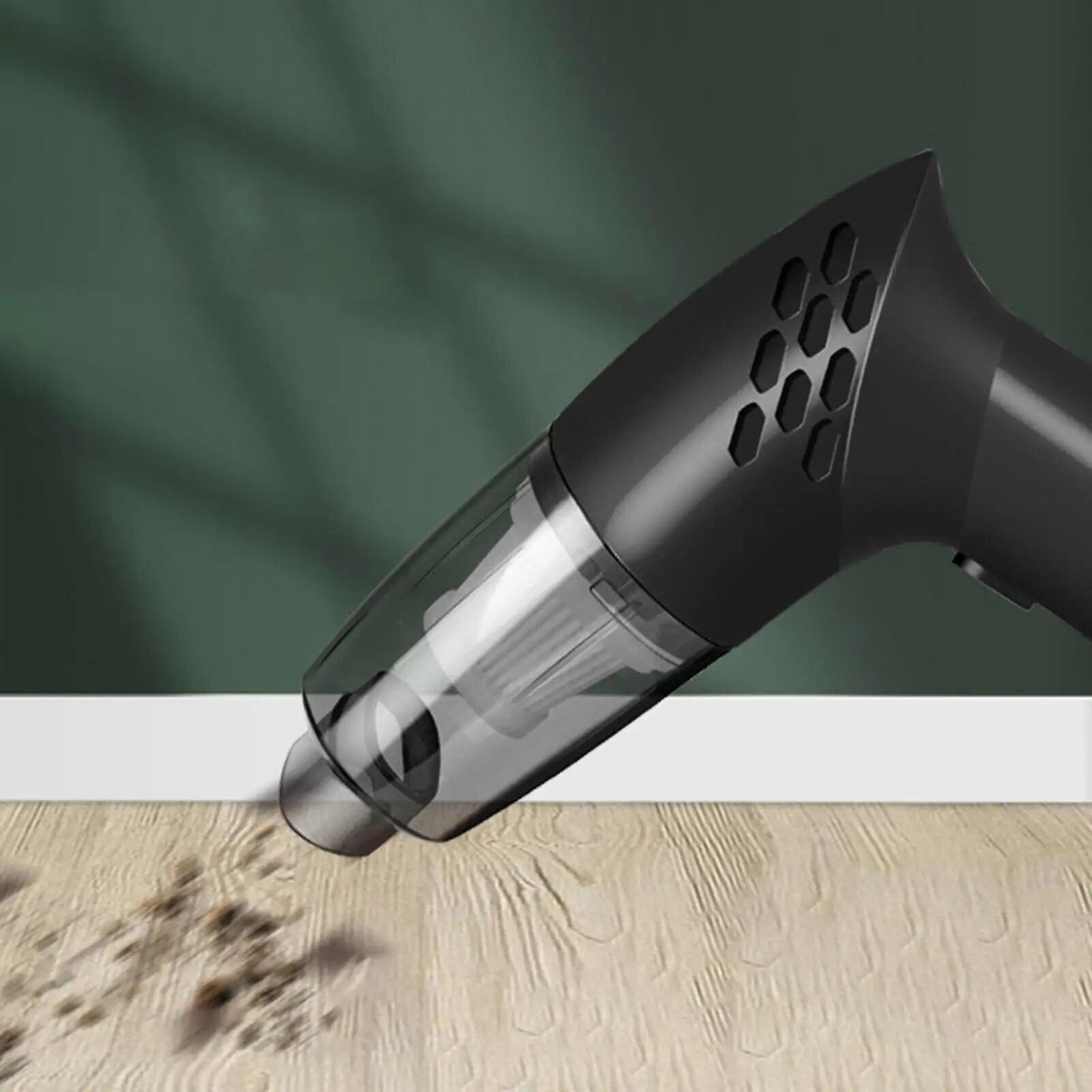 Car vacuum cleaner strong suction Mini Duster for vehicle interior~7143