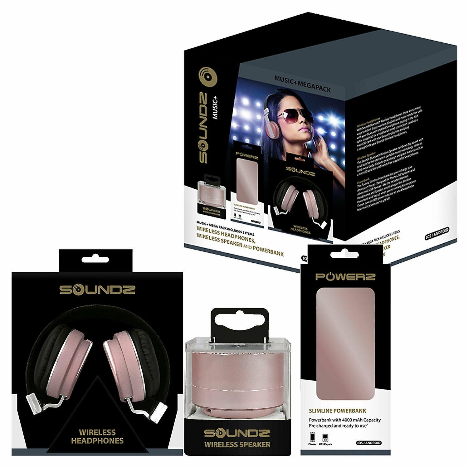 Soundz Audio Bundle Set - Rose Gold