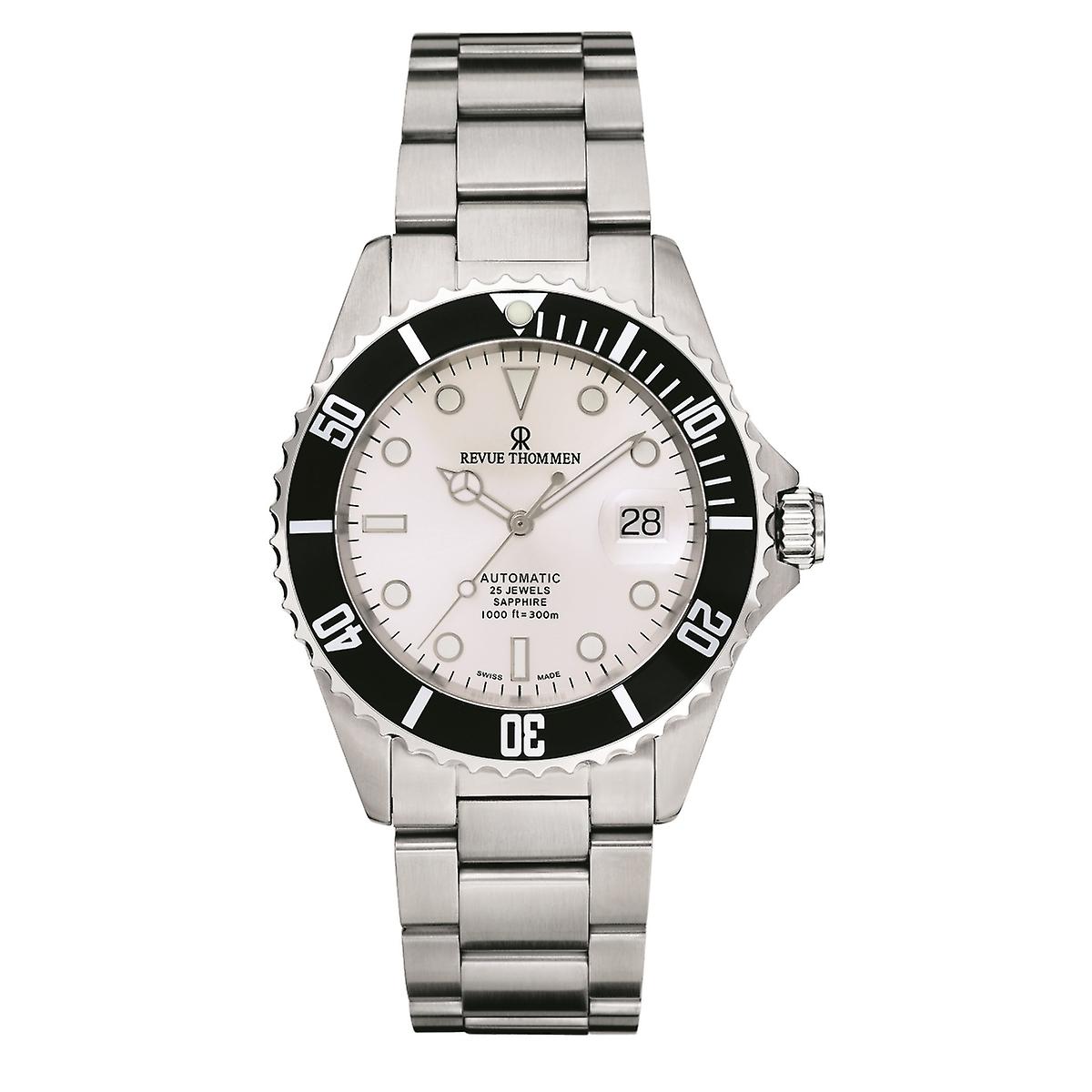 Revue Thommen Men's Watch Analog Automatic XL Diver 17571.2127 Stainless Steel
