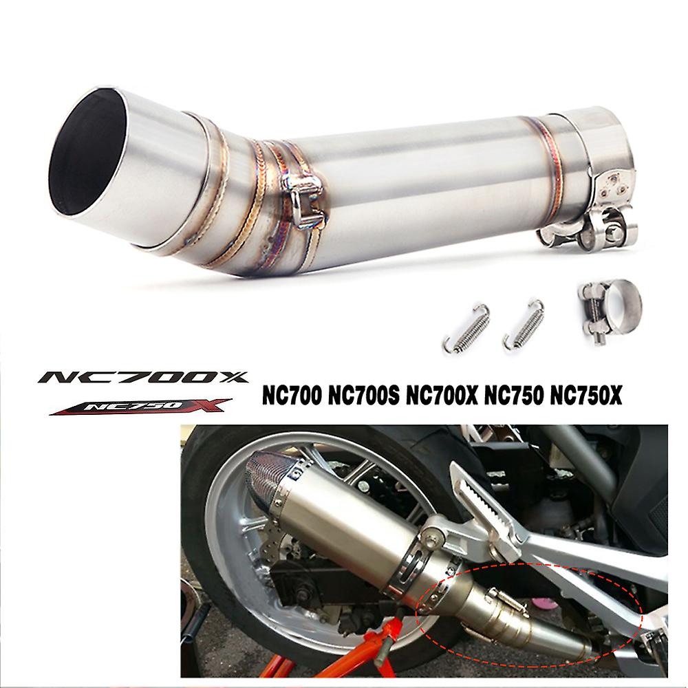 Exhaust Muffler Full System Slip on For HONDA NC700 NC750X NC750 NC700S 2012-2017 Motorcycle Exhaust middle Link pipe