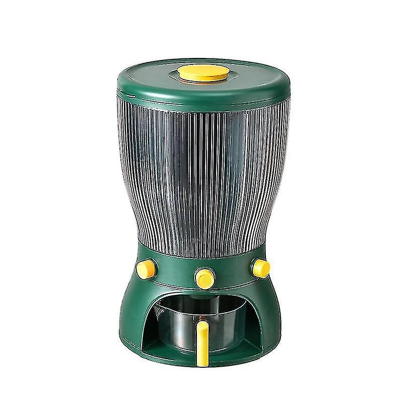 10Kg Rotating Rice Bucket Kitchen Proof Grain  Storage Box Large Capacity|bottles,jars & Boxes