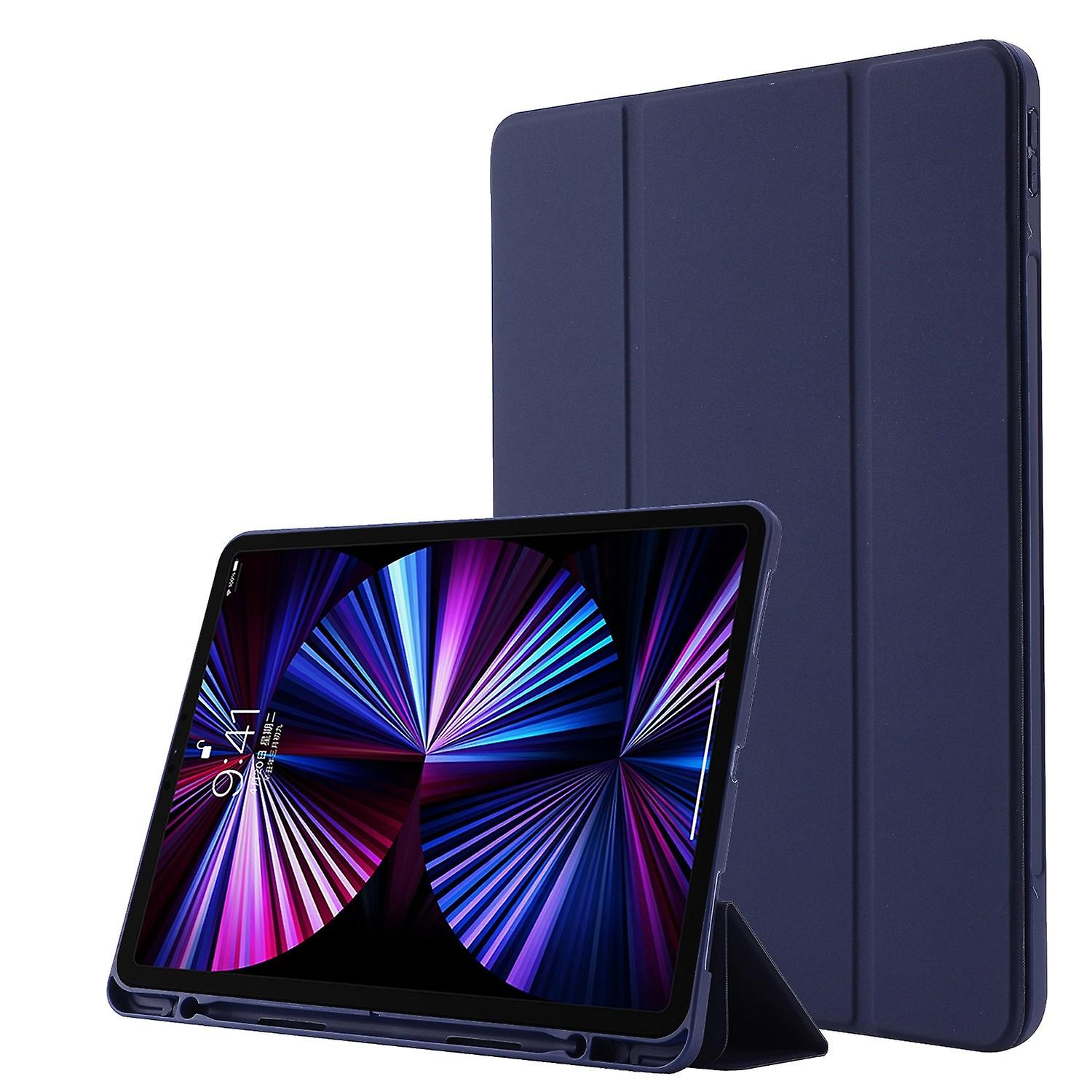 Tri-fold Leather Tablet Case For iPad Pro 11 2024