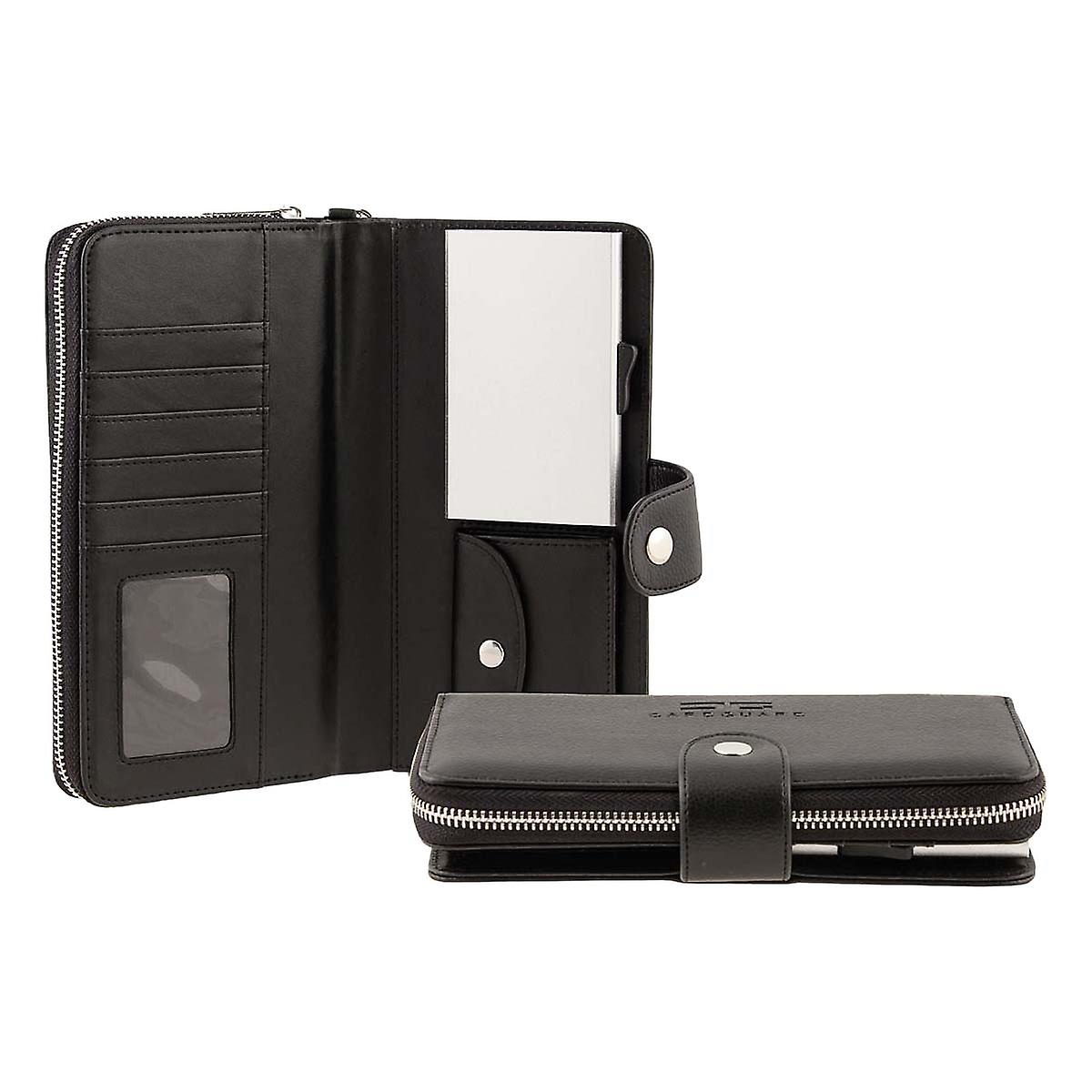 Dames Card Guard Portemonnee - Zwart