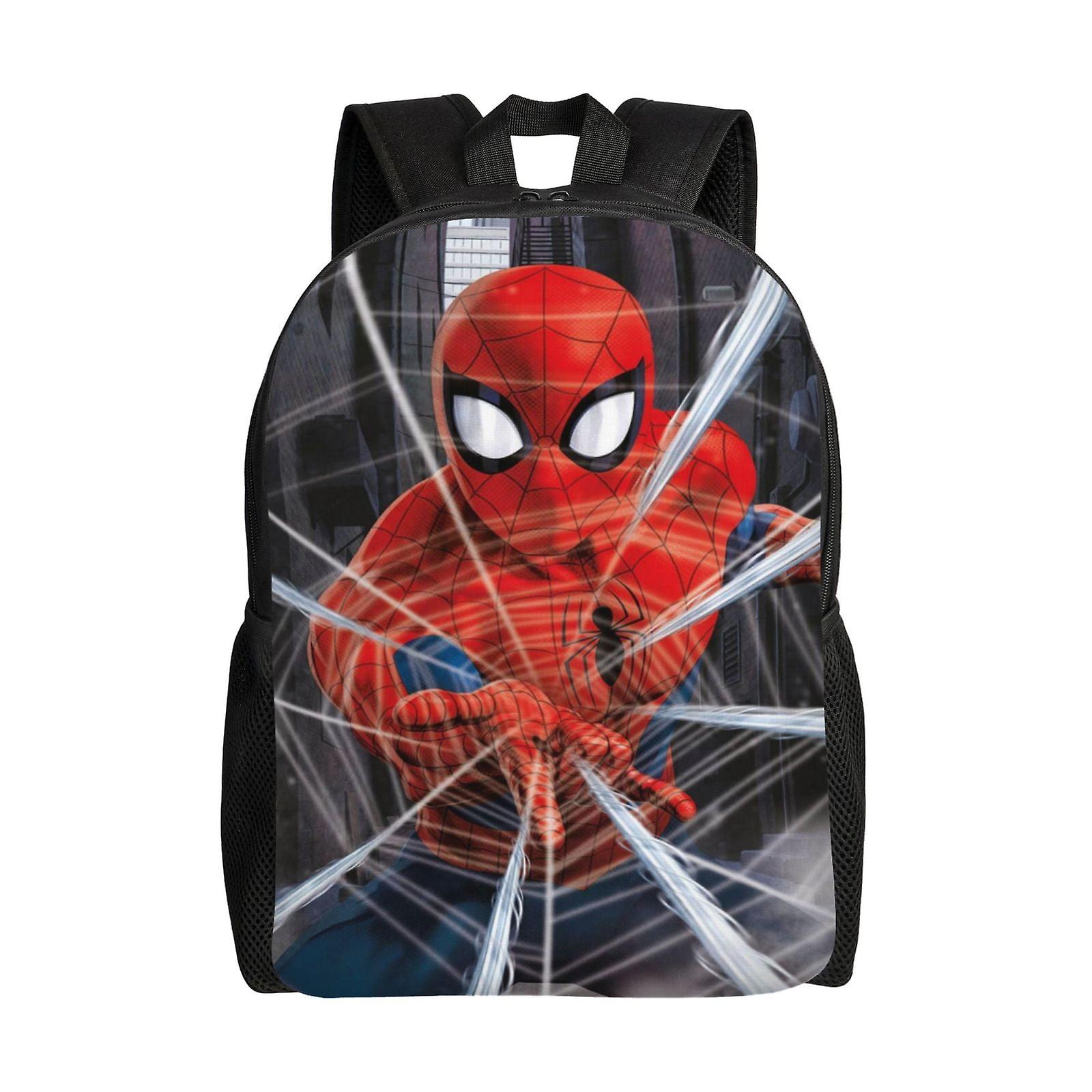Spider-Man Kid Backpack School Bag Elementary Students Bookbags