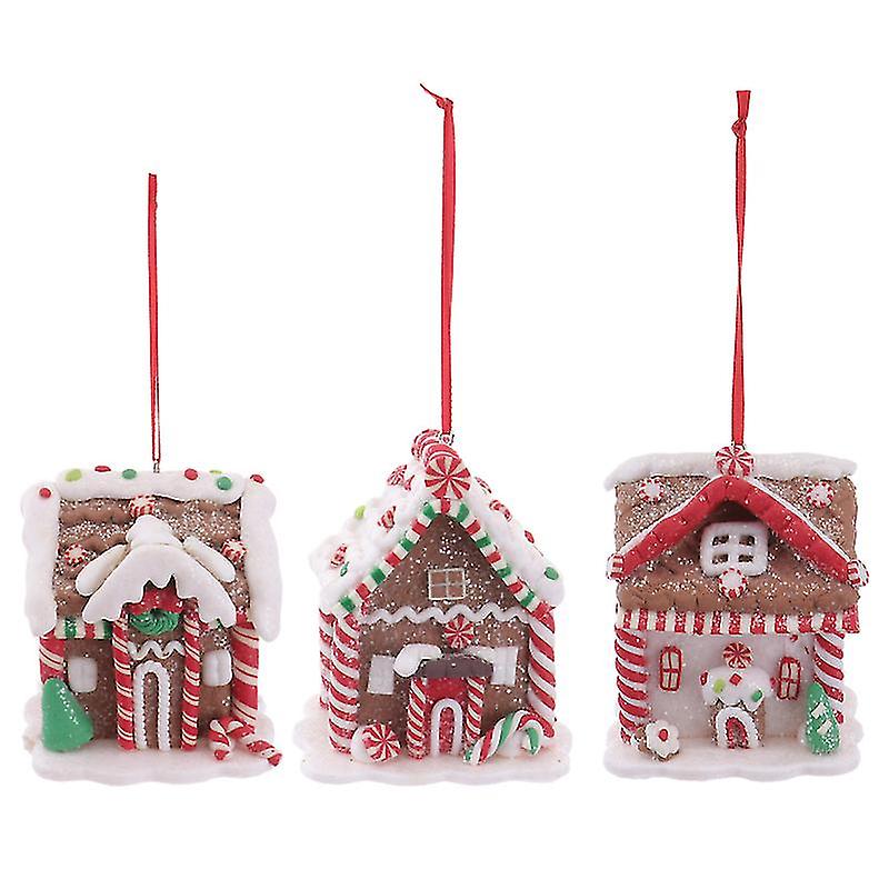 3pcs Harz Mini Haus