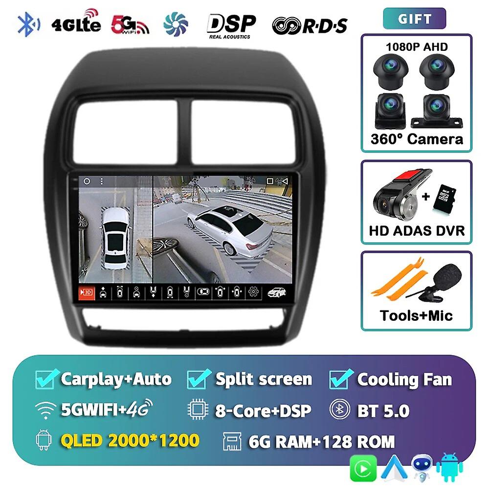 Android 13 Carplay Auto For Mitsubishi Asx 1 2016 2017 2018 2019 2020 20201 2022 Car Radio Multimedia Player Stereo Wifi+4g Dsp
