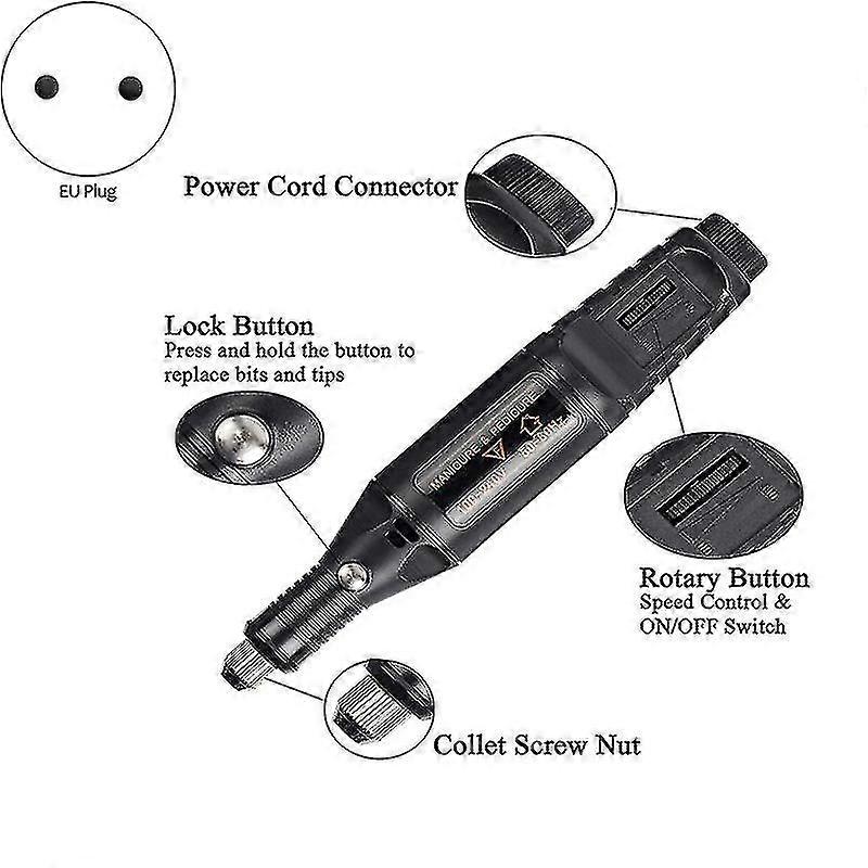 108 Pcs Electric Engraving Tool Kit, Multi-functional Corded Mini Engraver Etching Pen Diy Gift