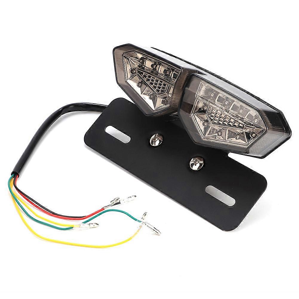 Universal Motorcycle Tail Light Brake Lamp Turn Signal Indicators E2U565
