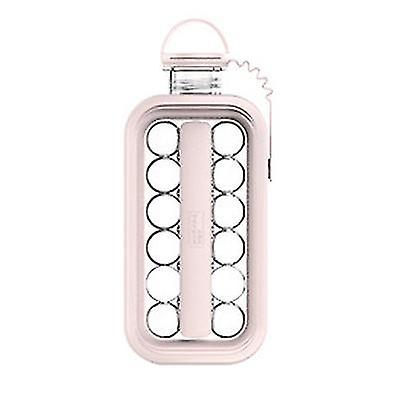 Pink Ice Hockey Pot Mould, Portable Household Quick-freezer With Lid Az12933