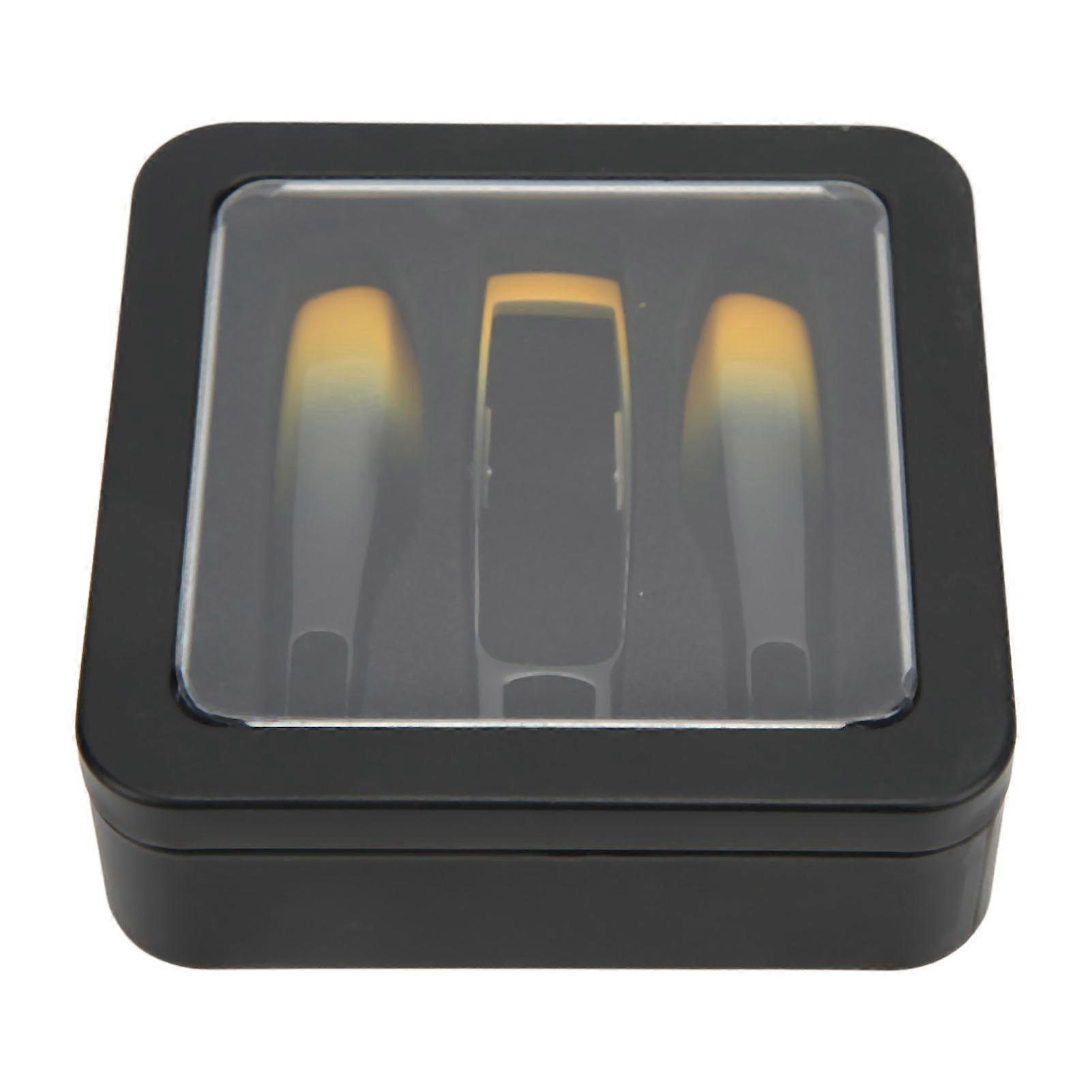 3 Pieces Smart Remote Key Fob Shell Protective Cover Replacement for Cayenne 2011?2017 Yellow Black