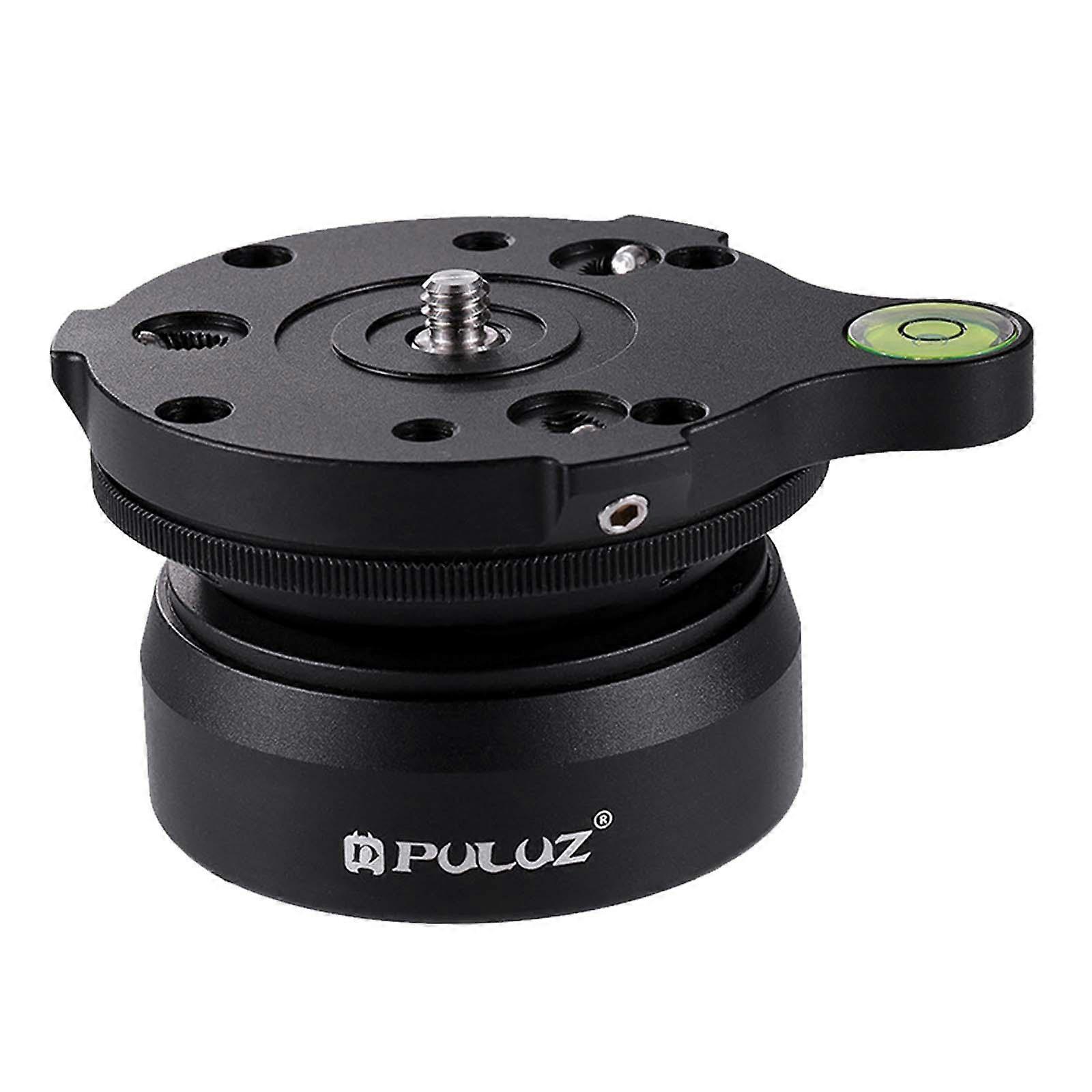 Camera Leveler Easy to Install for Panoramic Adjustment Tripod Leveling Base