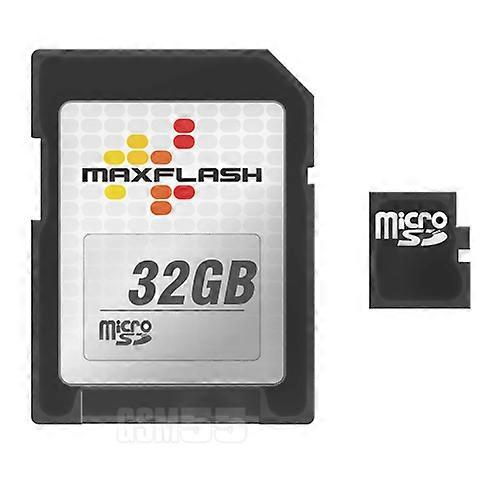 32GB Class 4 Micro SD card + SD adapter + Memory card Maxflash