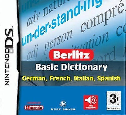 Berlitz English Dictionary (Nintendo DS) - PAL - New & Sealed