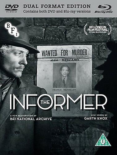 The Informer DVD (2017) Lya De Putti Robison (DIR) cert U 2 discs NEW - Region 2