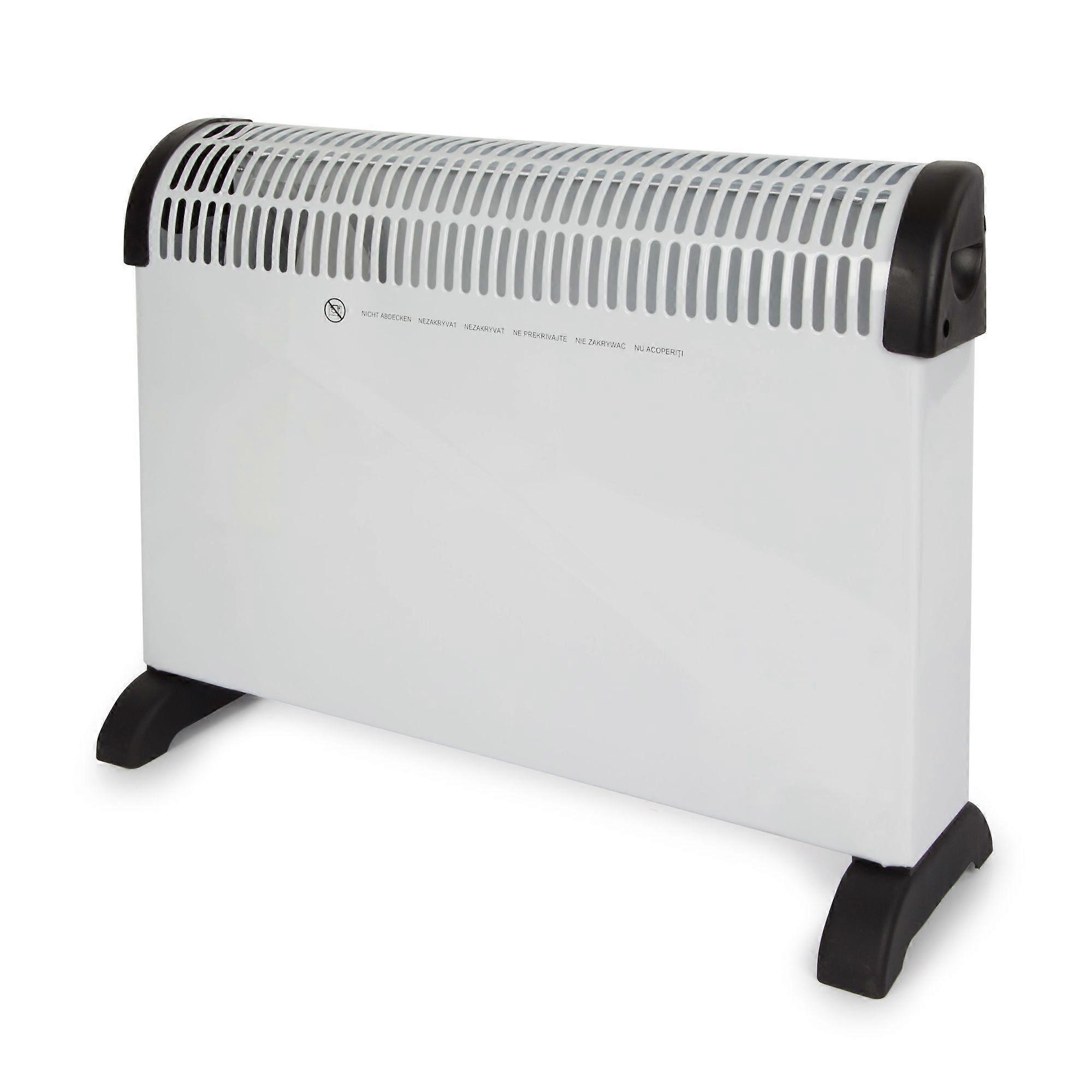 Perel Convectorkachel 2000W, elektrische convector, convector heater met 3