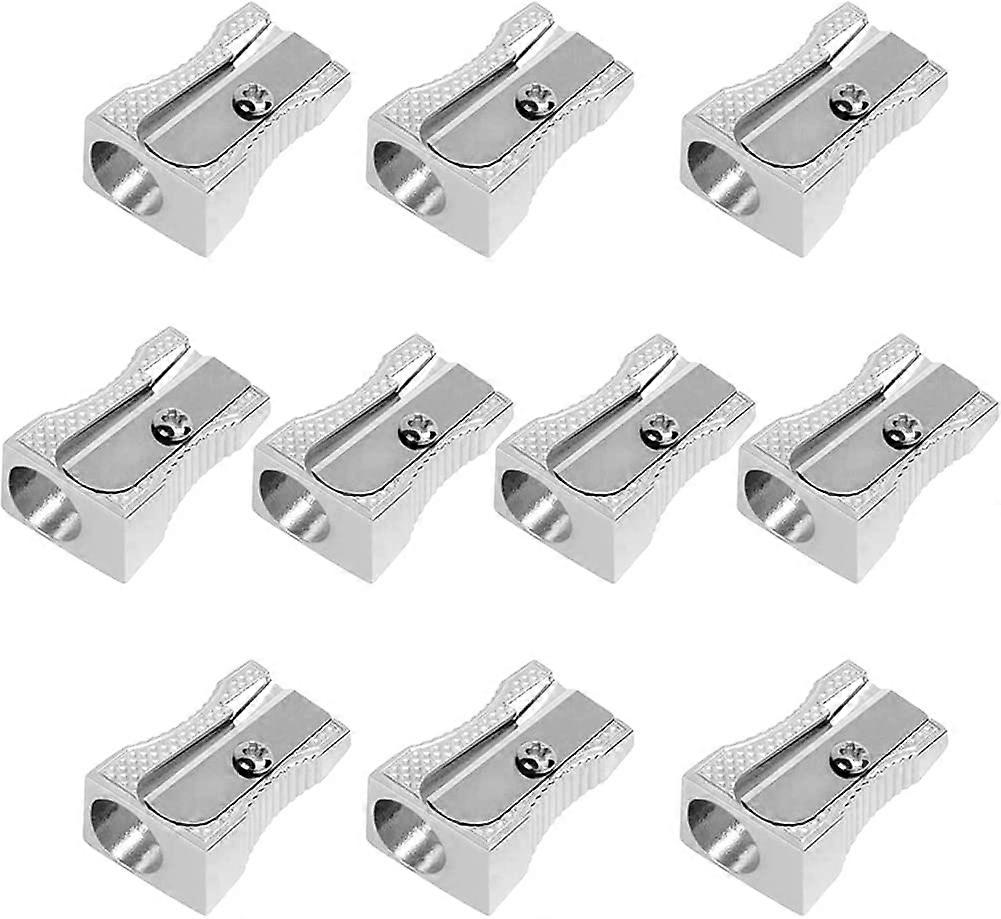 Yksireikäinen metallikynän teroitin, lyijykynän teroitin, koulutarvikkeet 5 kpl