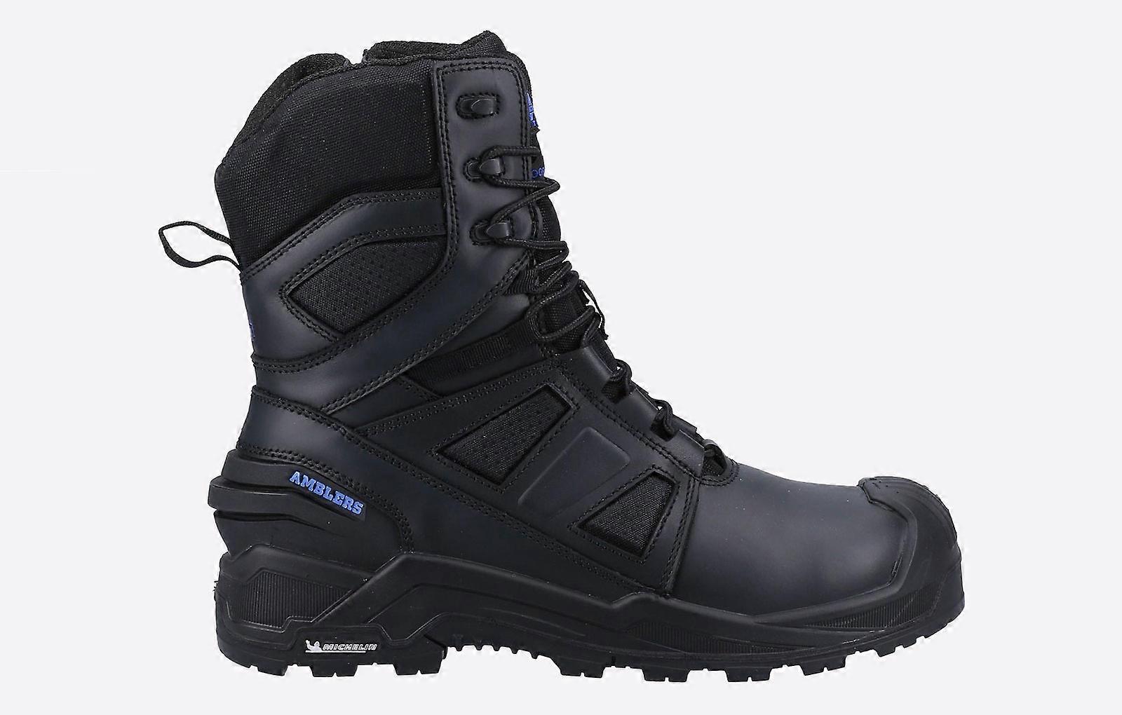 Amblers 981C WATERPROOF Safety Boots Black