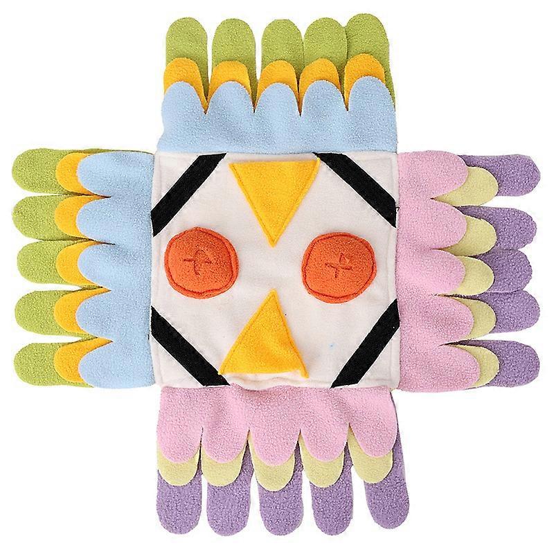 Dolemi Pet Owl Sniffing Toy Variable Spherical Bite-Resistant Dog Toy Relieving Stuffy Playing Pet Supplies