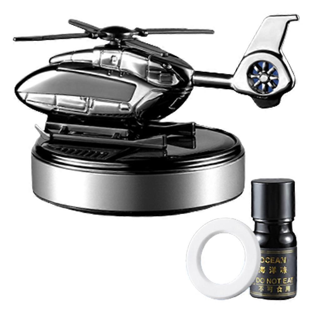 Personalized Solar Car Perfumes with Helicopter Car Perfumes Diffuser Ornament For Car Auto Decor