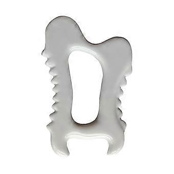 Facial Guasha Tools Guasha Face gers Planche de grattoir en céramique pour le lifting du visage Slimmer réduit les poches Modelage du corps