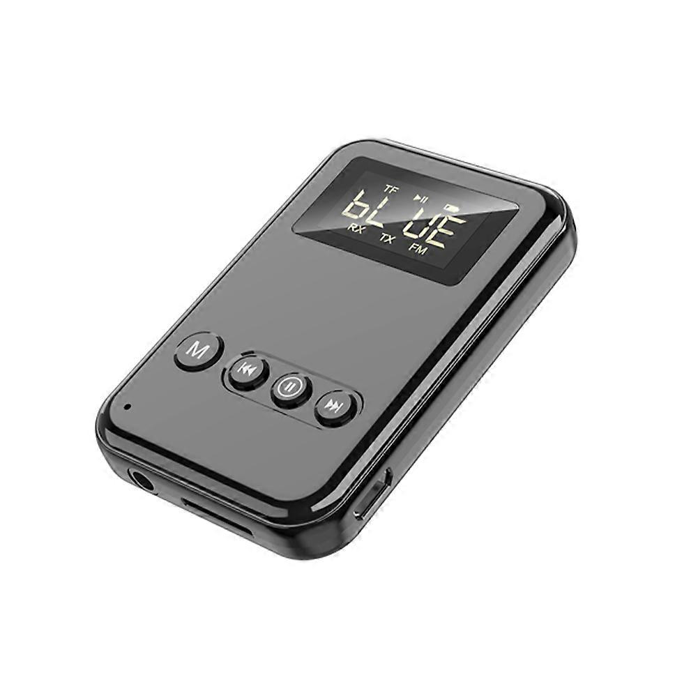 Wireless Bluetooth-compatible FM Transmitter Receiver Stereo Audio Music Adapter for Car