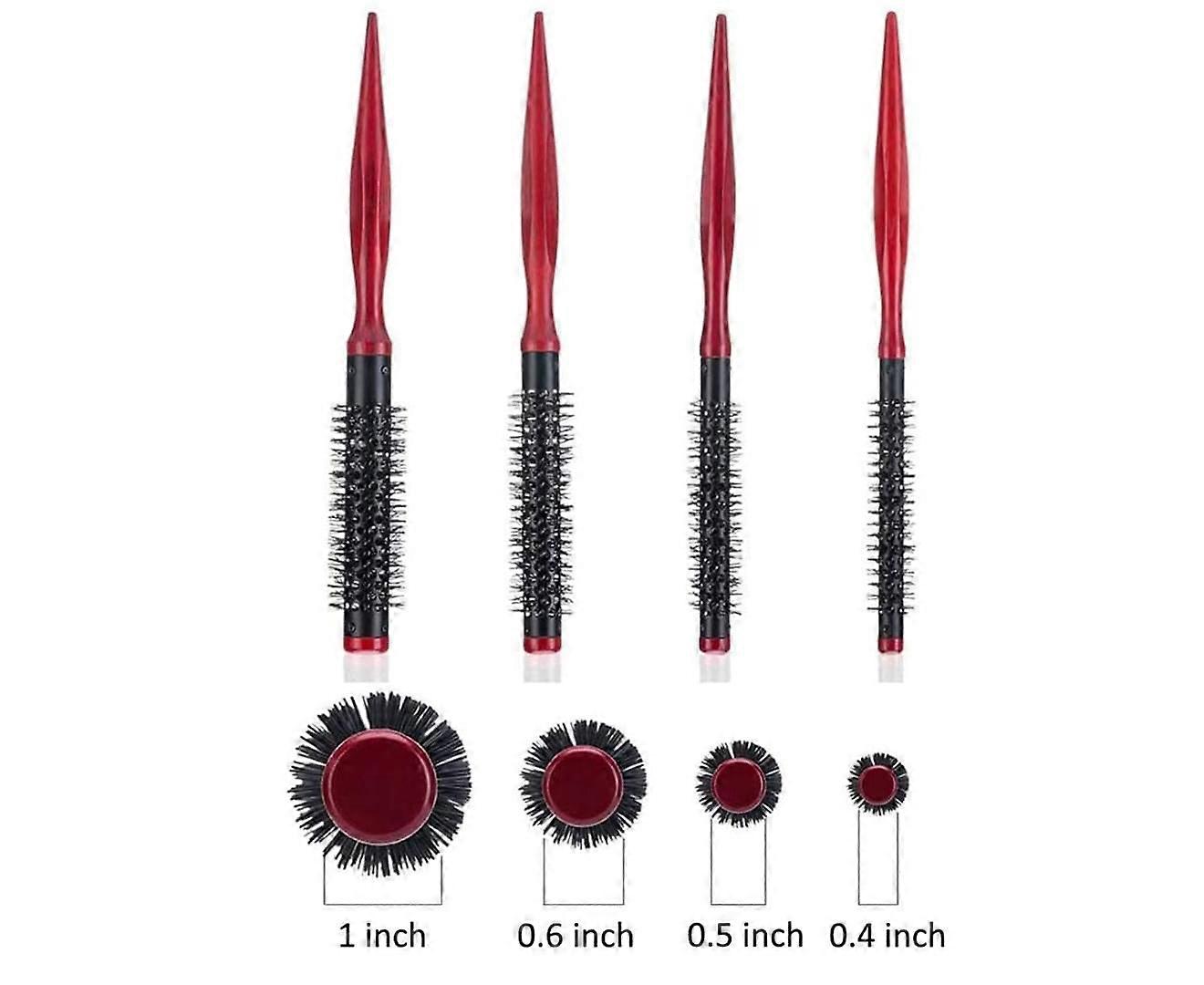 4 Stück Reihe Styling Haarbürste Set