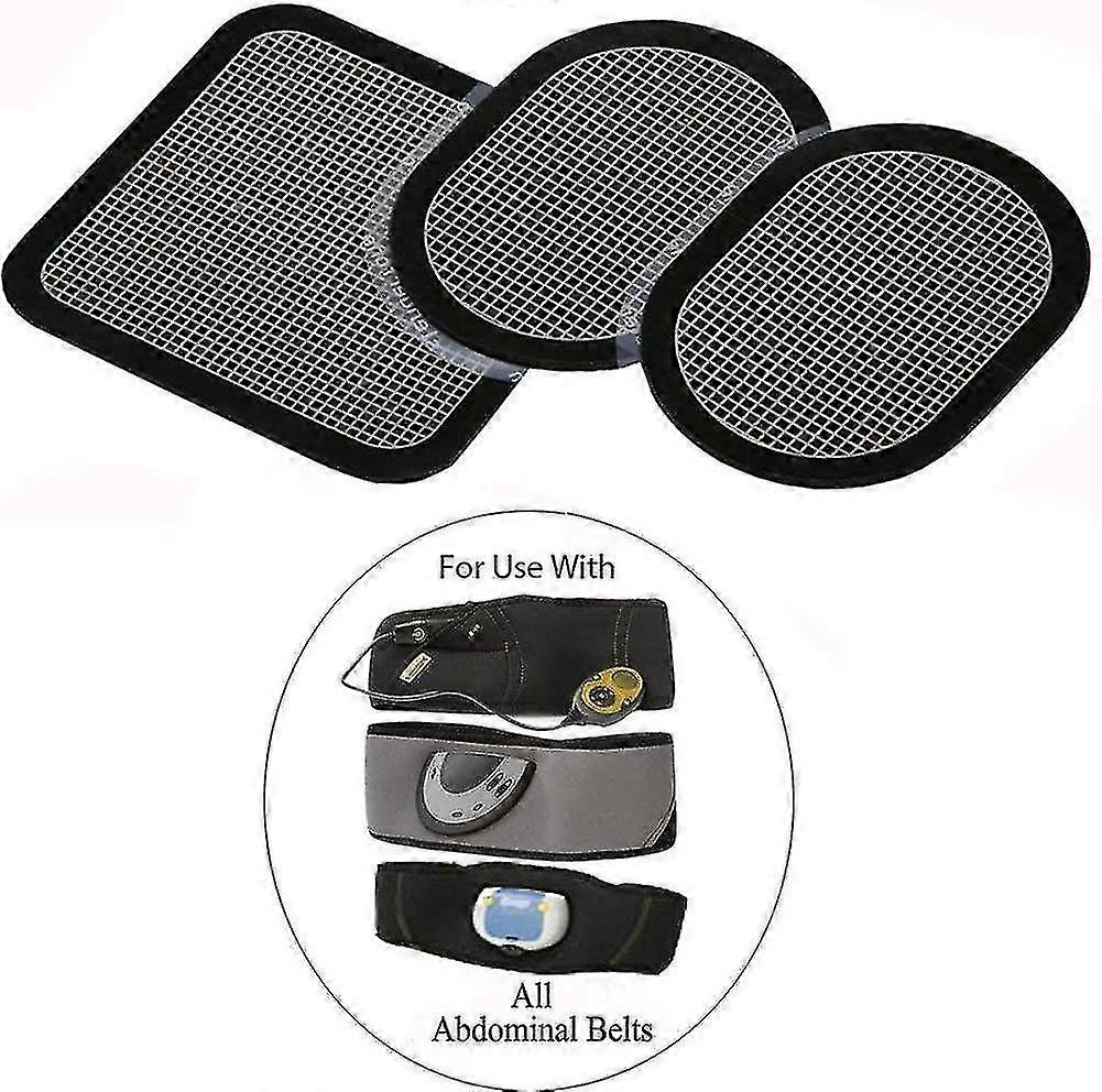 منصات جل بديلة لجميع أحزمة البطن ، 6 مجموعات (18 وسادة هلام)