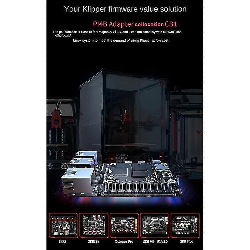 Pi4b Expansion Board For Raspberry 4b Cm4/cb1 Usb 2.0+-compatible 2.0+1000m Ethernet Interface Btt