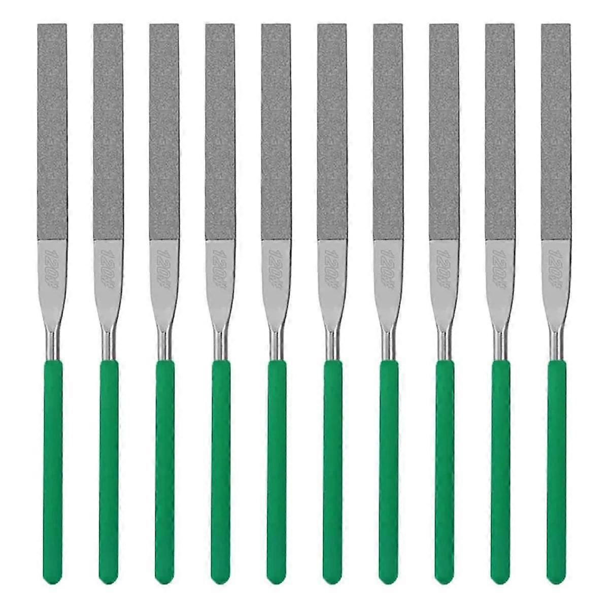10-Piece Diamond File Set, Precision Needle File Set, Diamond Coated Files for Filing Metal, Cerami