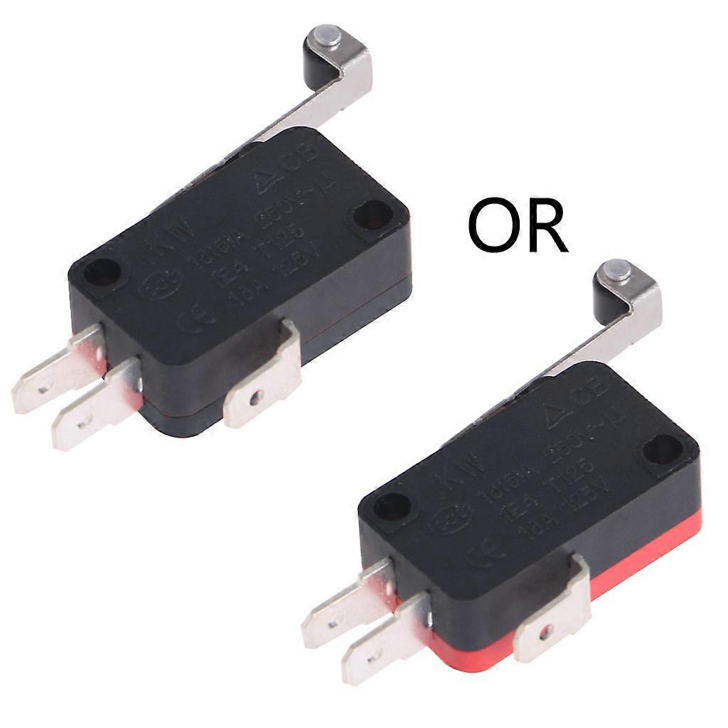 1X Long Handle New Micro Roller Lever Arm Normally Open Close Limit Switch KW7-2