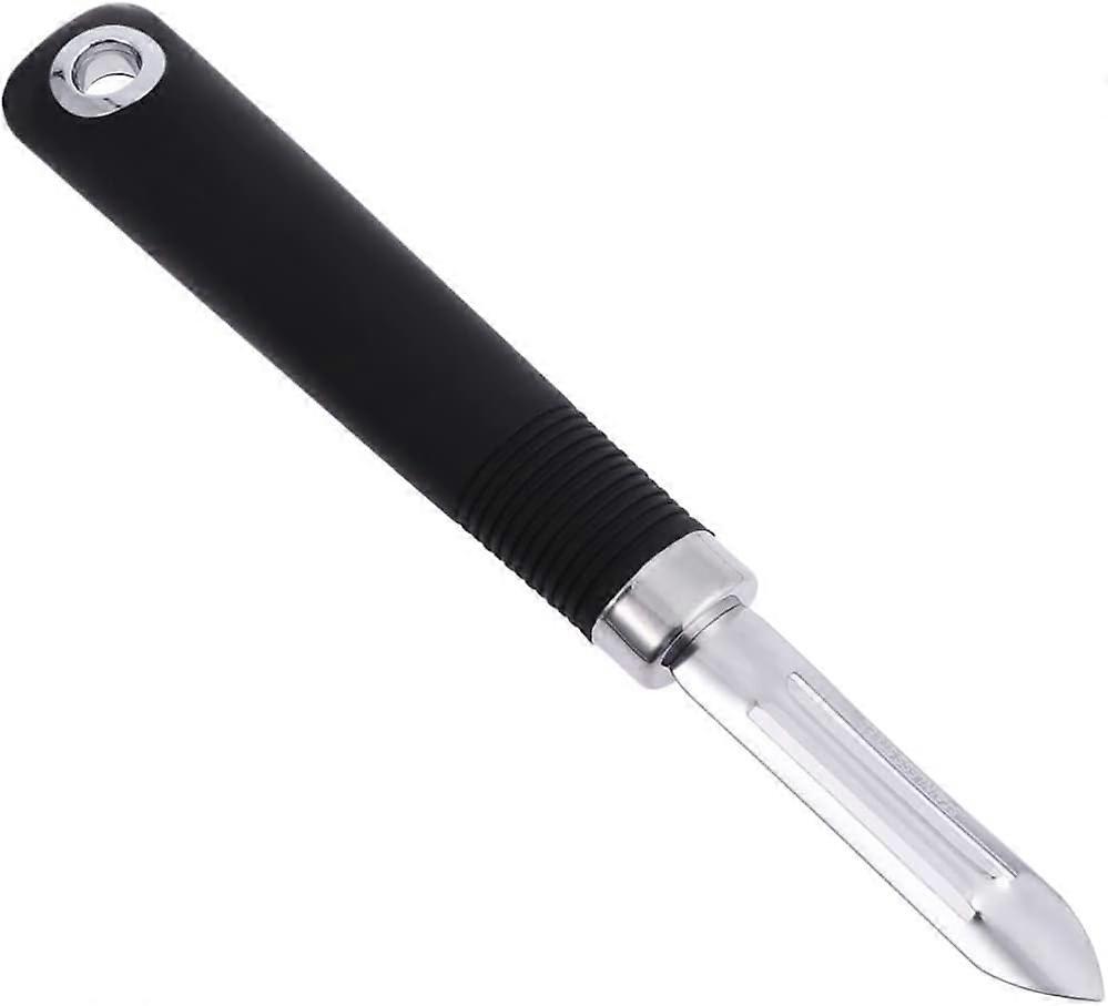 Stainless Steel Peeler Non- Swivel Fruit Vegetable Peeler Utility Multifunctional Kitchen Tool