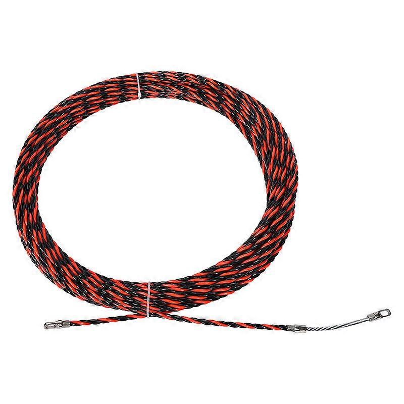 Electric Wire Puller, 5M 5mm, Electric Cable Puller, Flexible Spiral Wire Puller Needle, Electrician Needle Cable Puller, Wire Puller with Guiding Hea