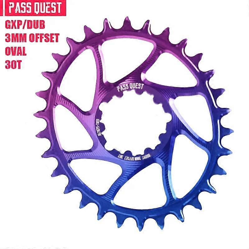 GXP/DUB Narrow Wide Chainring for GX XX XX1 X01 X1 X0 X9 3mmOFFSET MTB Mountain Bicycle Round Gradient 6mm OFFSET