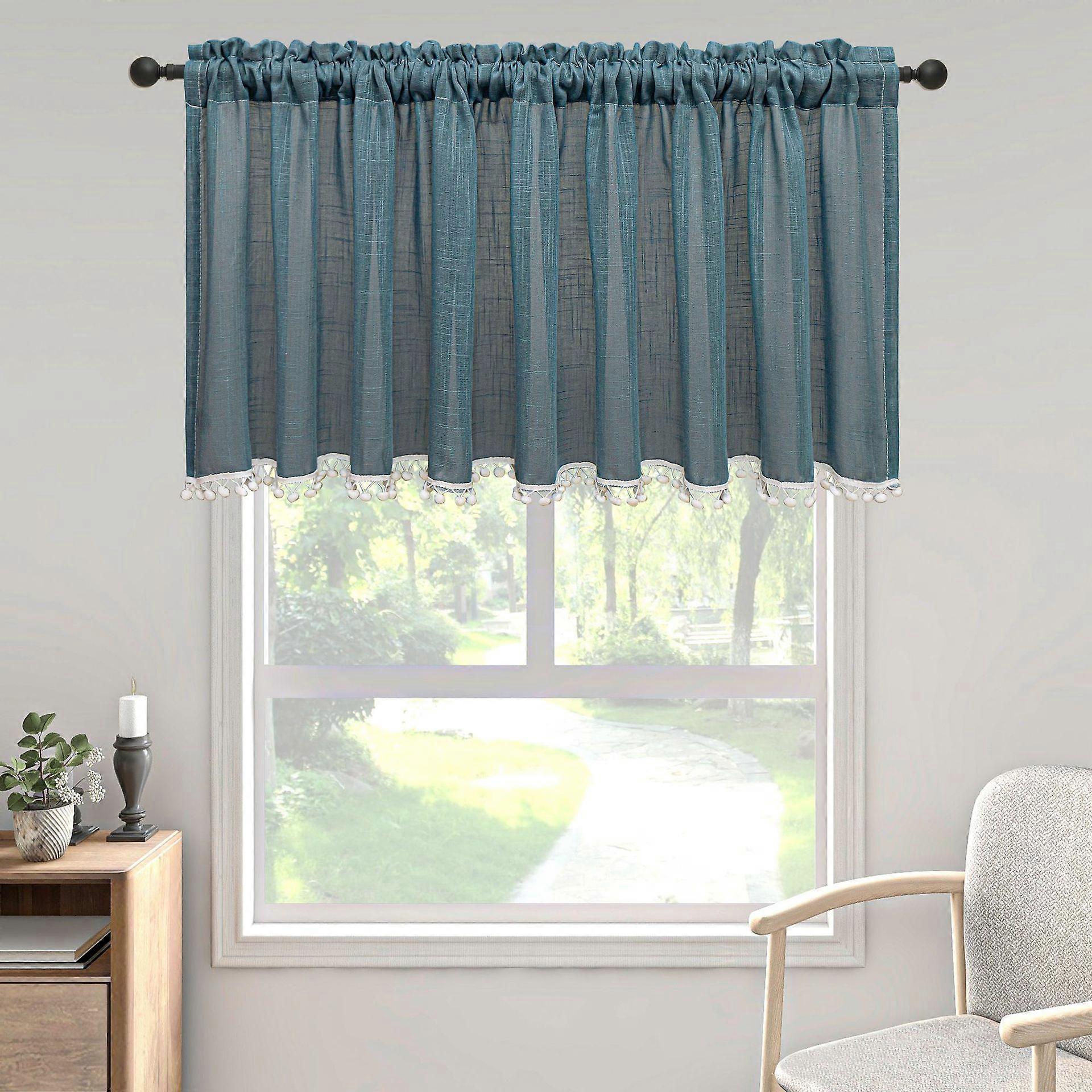 Custom Fit Farmhouse Window Drapery