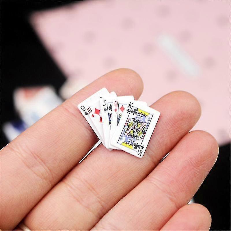 Mini giocattolo di carte da gioco divertente Super piccole carte da gioco regalo divertente