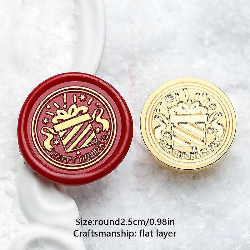 2.5 / 3cmフェスティバルギフトラッピングカードスクラップブッキングクラフト招待ギフトシール