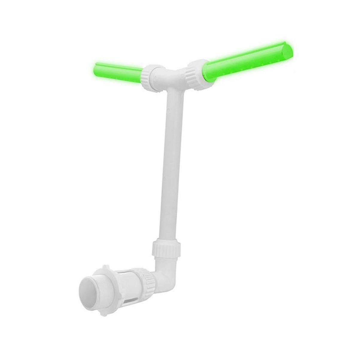 Swimming Pool Fountain Stand Pond Waterfall Fountain Fluorescent Adjustable Pool Decoration Cooling