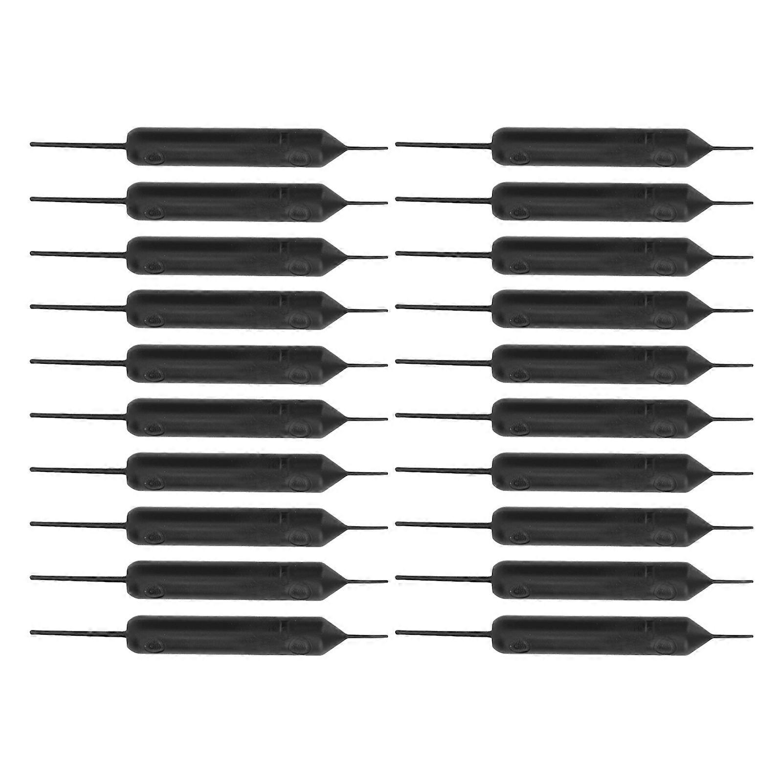 20pcs Hearing Amplifier Short Needles Portable Hearing Amplifier Cleaning Kit for Sound Tubes