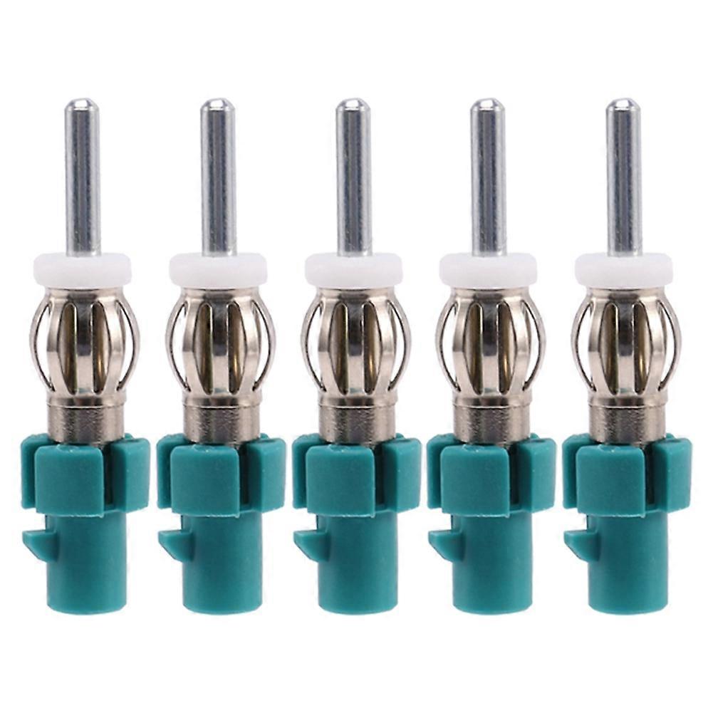5Pcs Car Stereo Antenna Adapter FM AM Radio Connector Fakra to DIN Antenna Plug Converter for Car R