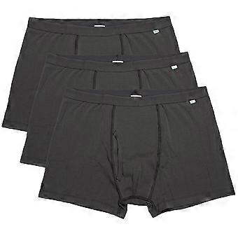 Inkontinenzhosen Herren Boxershorts Waschbare Baumwolle Wiederverwendbar Grau