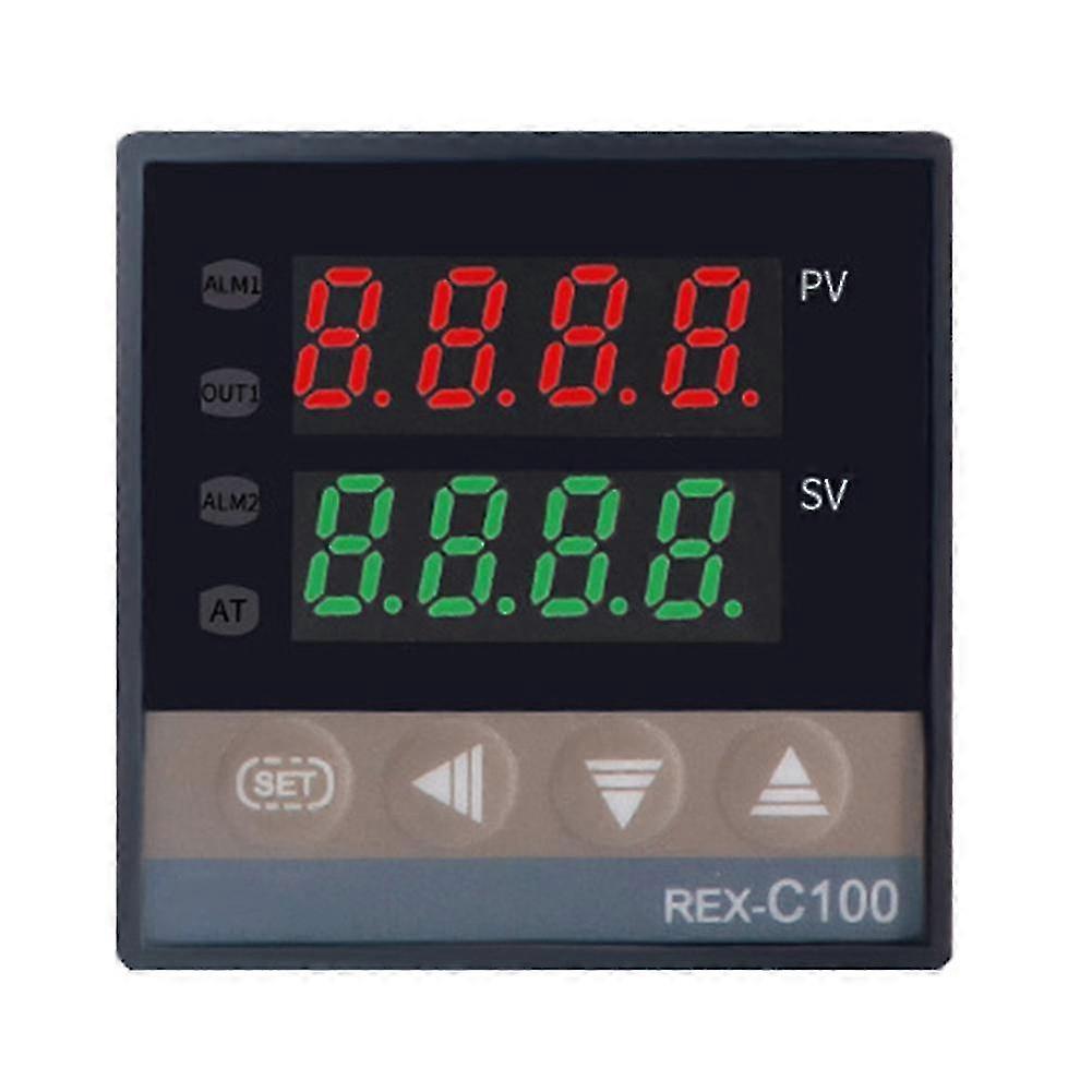 Rex-c100 Brm-40da SSR-relé M6 K-type digital termostat temperaturkontroller