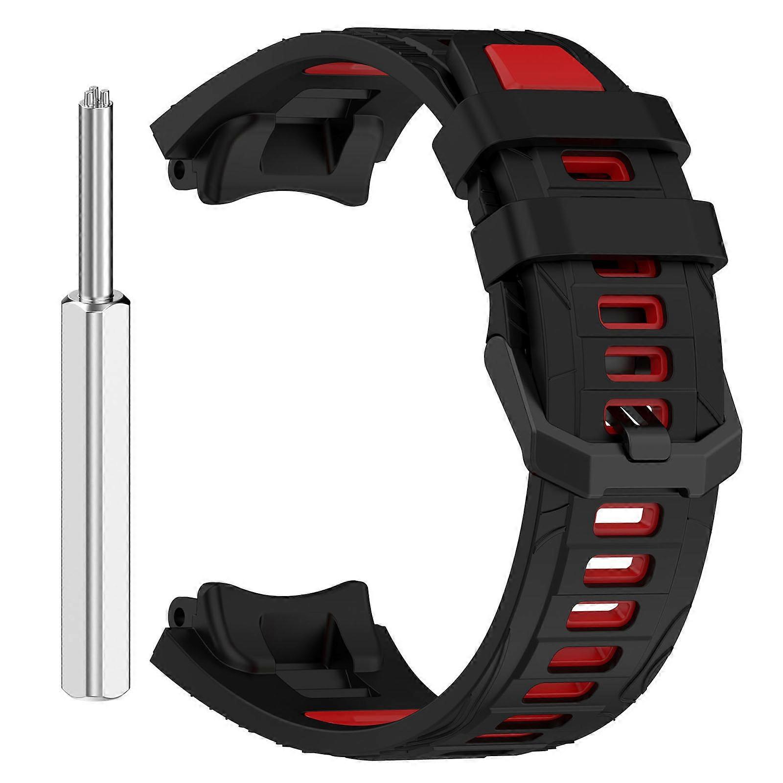 Watch Band Watch Strap Silicone Two-color Watch Strap for Amazfit T-REX3