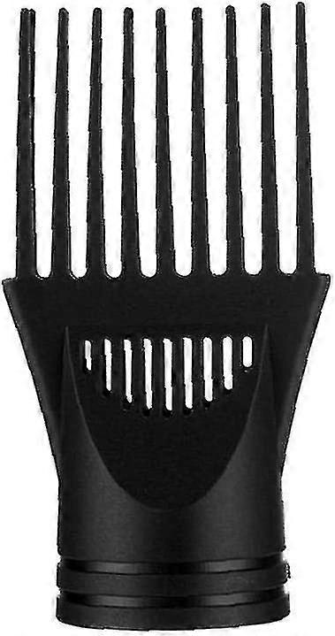 Sèche-cheveux Diffuseur Universel Coiffure Vent Souffle Capuche Peigne Fixation Buse (noir) (1pcs)