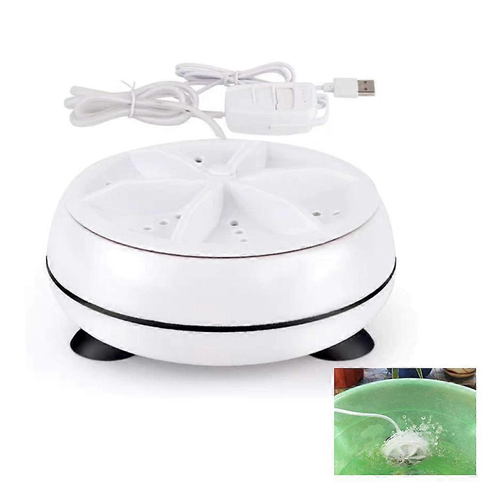 Mini Portable Ultrasonic Dirt Removing Washing Machine USB Cable for Travel Home Business Trip