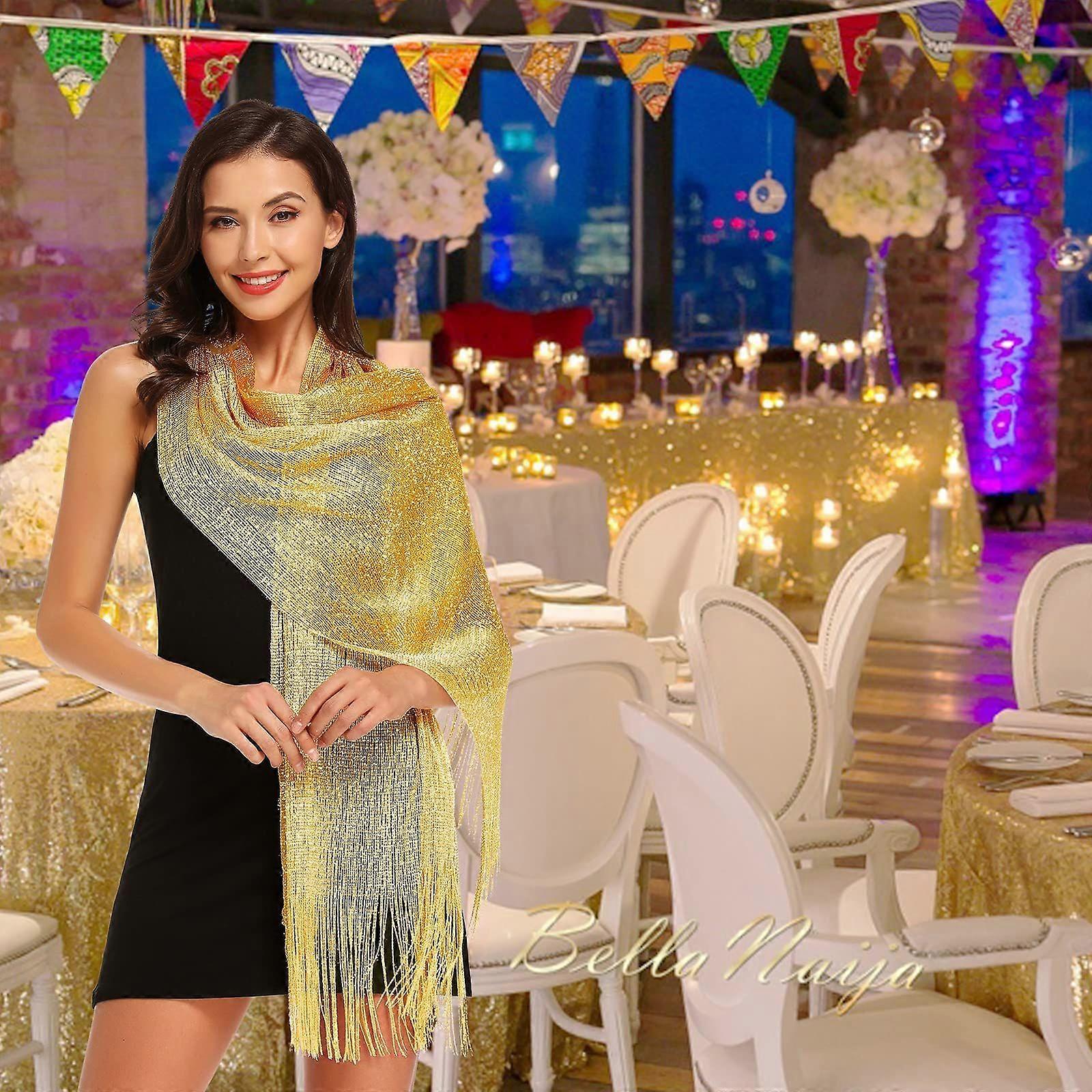 Sciarpa In Seta E Lana 40% Seta 60% Lana 190x70 Cm | Scialle Elegante Per Sera, Matrimoni E Spiaggia | Leggero E Morbido